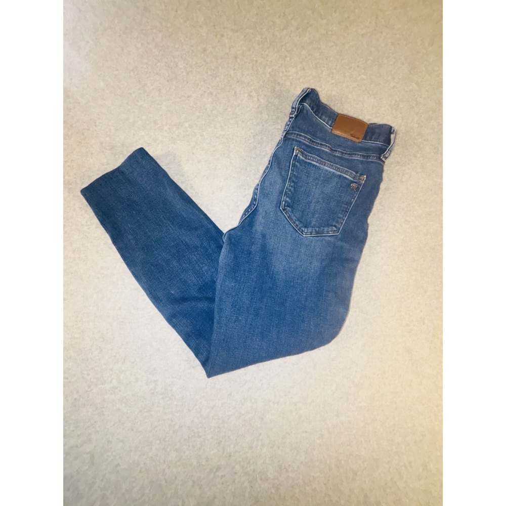 Madewell 9” Mid Rise Skinny Jeans Womens 29 Blue Stretch Denim